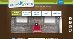Desktop Screenshot of givingoflife.com